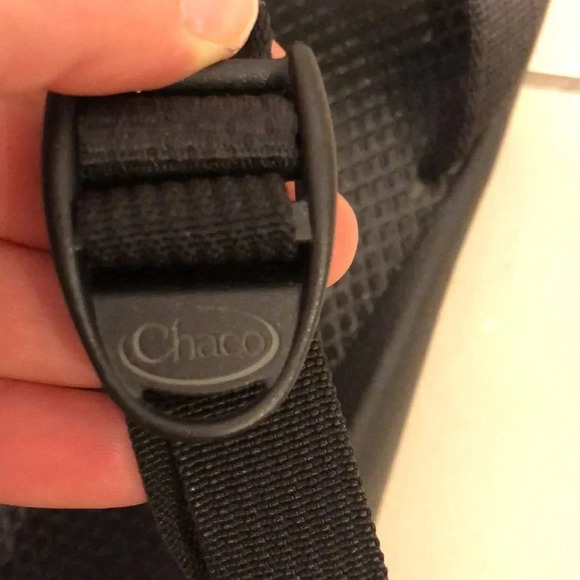 Chacos Z toe loop vibram soles, black, men’s size 10, EUC hiking camping outdoor - Picture 6 of 7